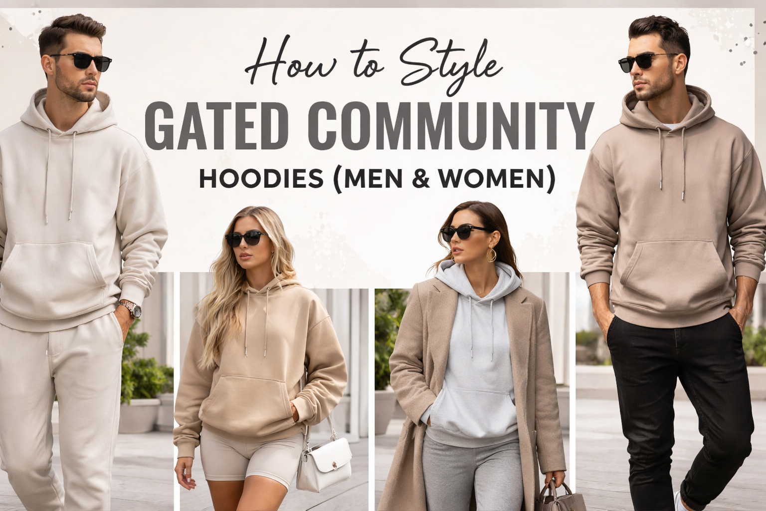 How to Style Gated Community Hoodies (Men & Women)